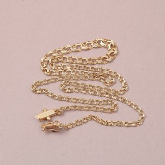 DEFEKT SMYCKE HALSKEDJA BISMARCK TVINNAD.