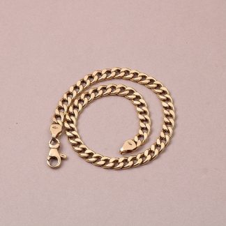 ARMLÄNK PANSAR IHÅLIG 22CM. TILLV. GULDFYND.