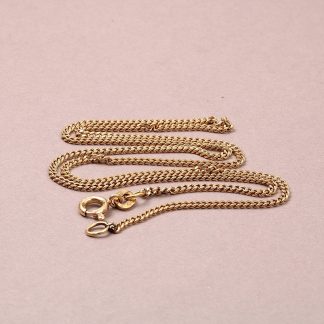 HALSKEDJA PANSAR L. 40CM B.2MM. TILLV. BALESTRA ITALIEN