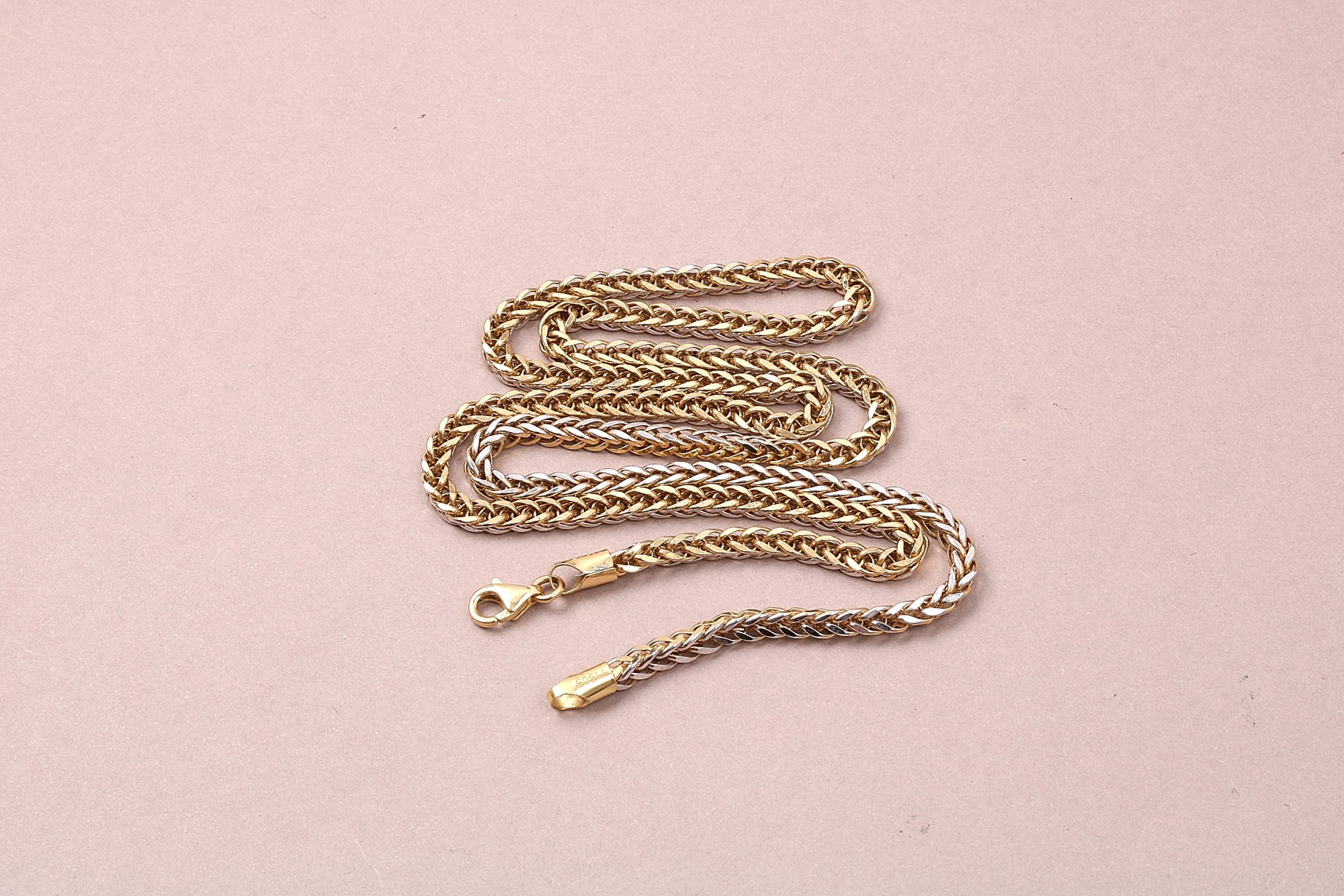 HALSKEDJA IHÅLIG L.50CM B. 2,5MM