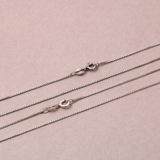 2 HALSKEDJOR 39CM OCH 46CM