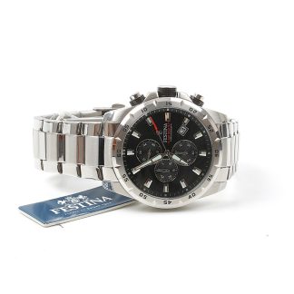 HERRRU FESTINA CHRONO BIKE QUARTZ. 46MM MODELL F20463. ORIGINAL.KRT. REK NYPRIS 2298KR NYSKICK