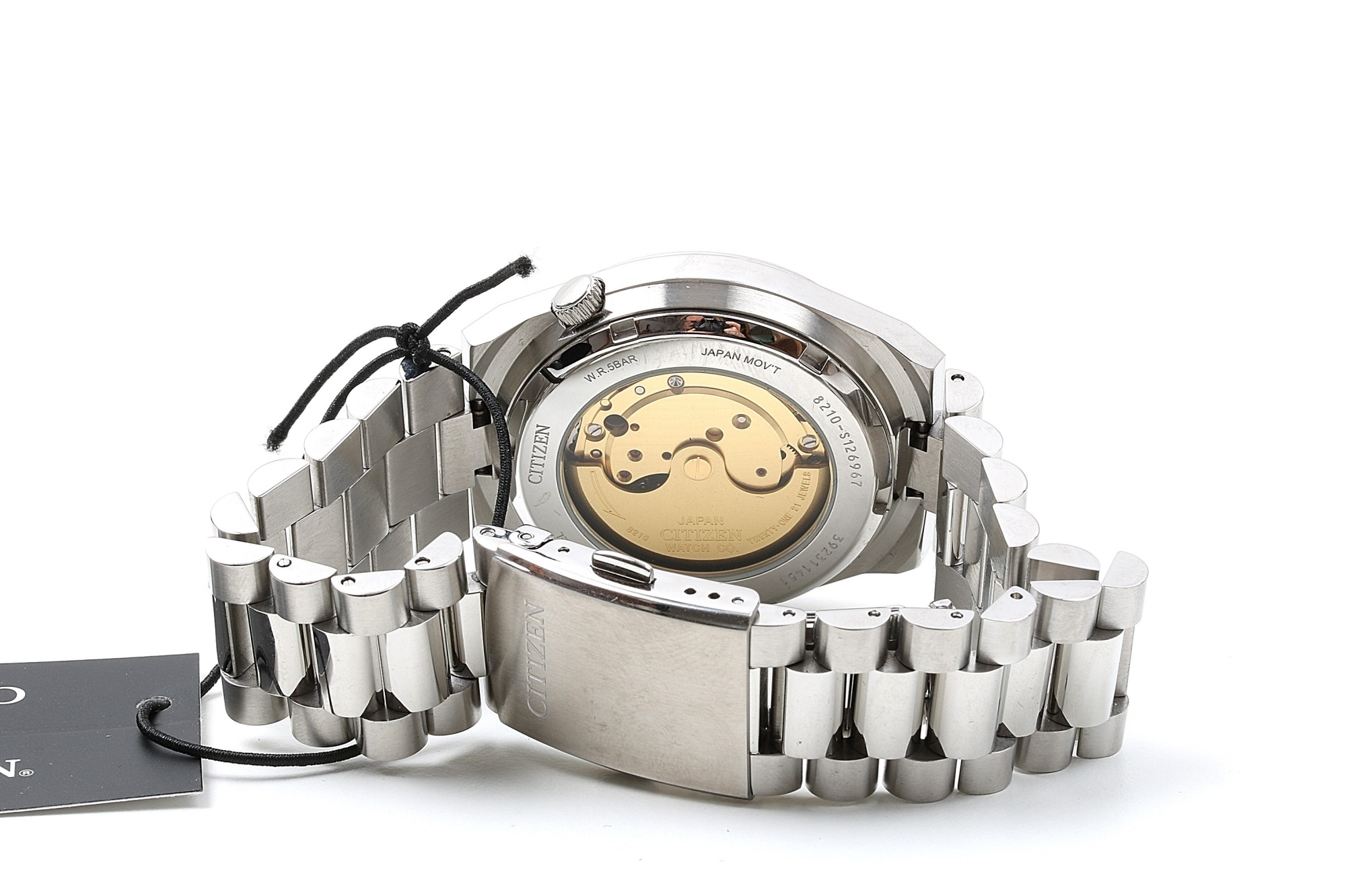 HERRUR CITIZEN AUTOMATIC 40MM. REF.NR. NJ0150-81E ORIGNAL KRT. REKNYPRIS. 3498KR. NYSKICK - Bild 2