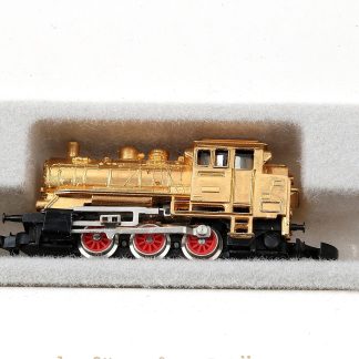 4 JUBILEUMSLOK MÄRKLIN 2 MODELL 8800 GULDLOKET FRÅN 1972 I ORIGINAL,KRT. 2 8814 SILVER I ORIGINAL.KRT.