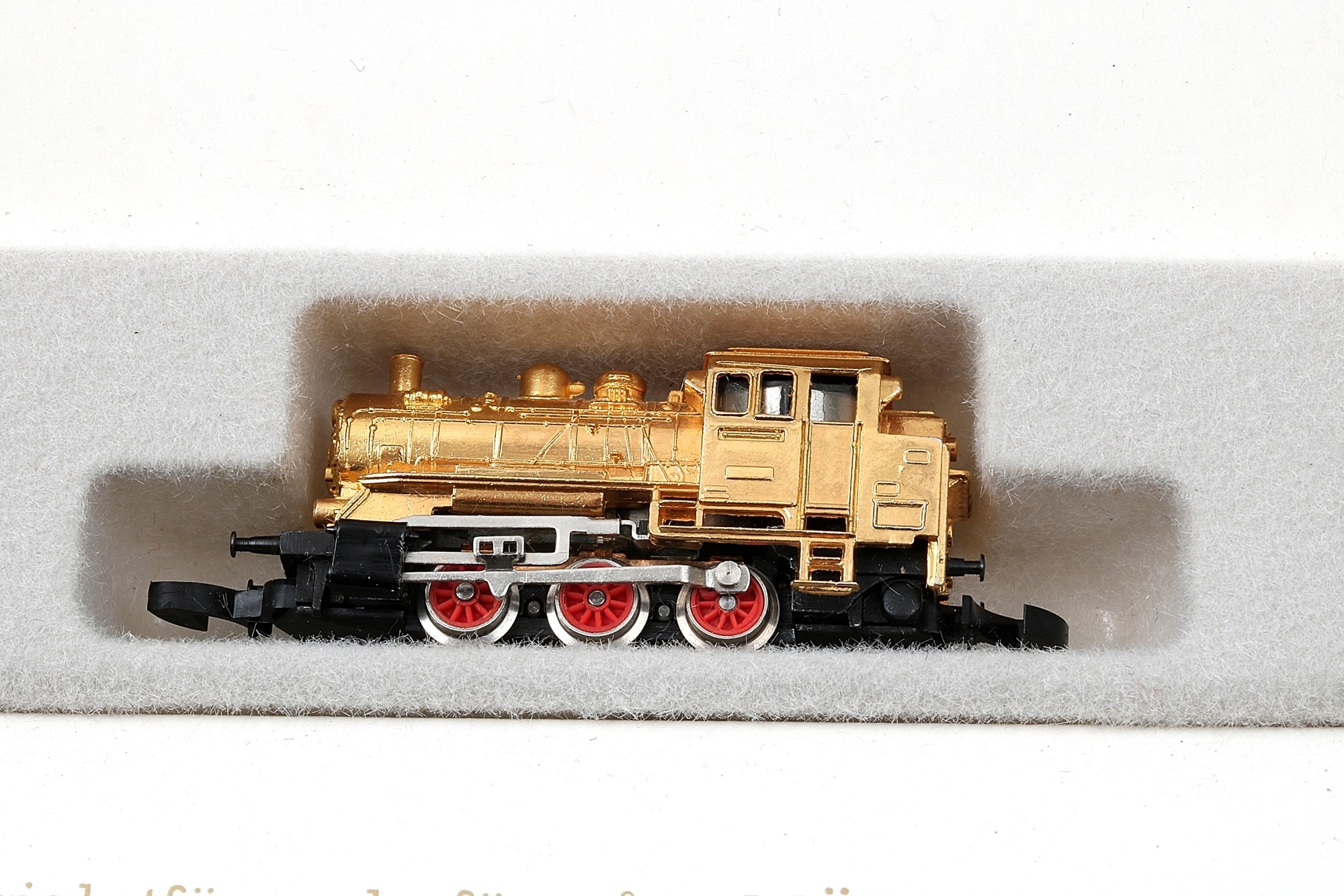 4 JUBILEUMSLOK MÄRKLIN 2 MODELL 8800 GULDLOKET FRÅN 1972 I ORIGINAL,KRT. 2 8814 SILVER I ORIGINAL.KRT.