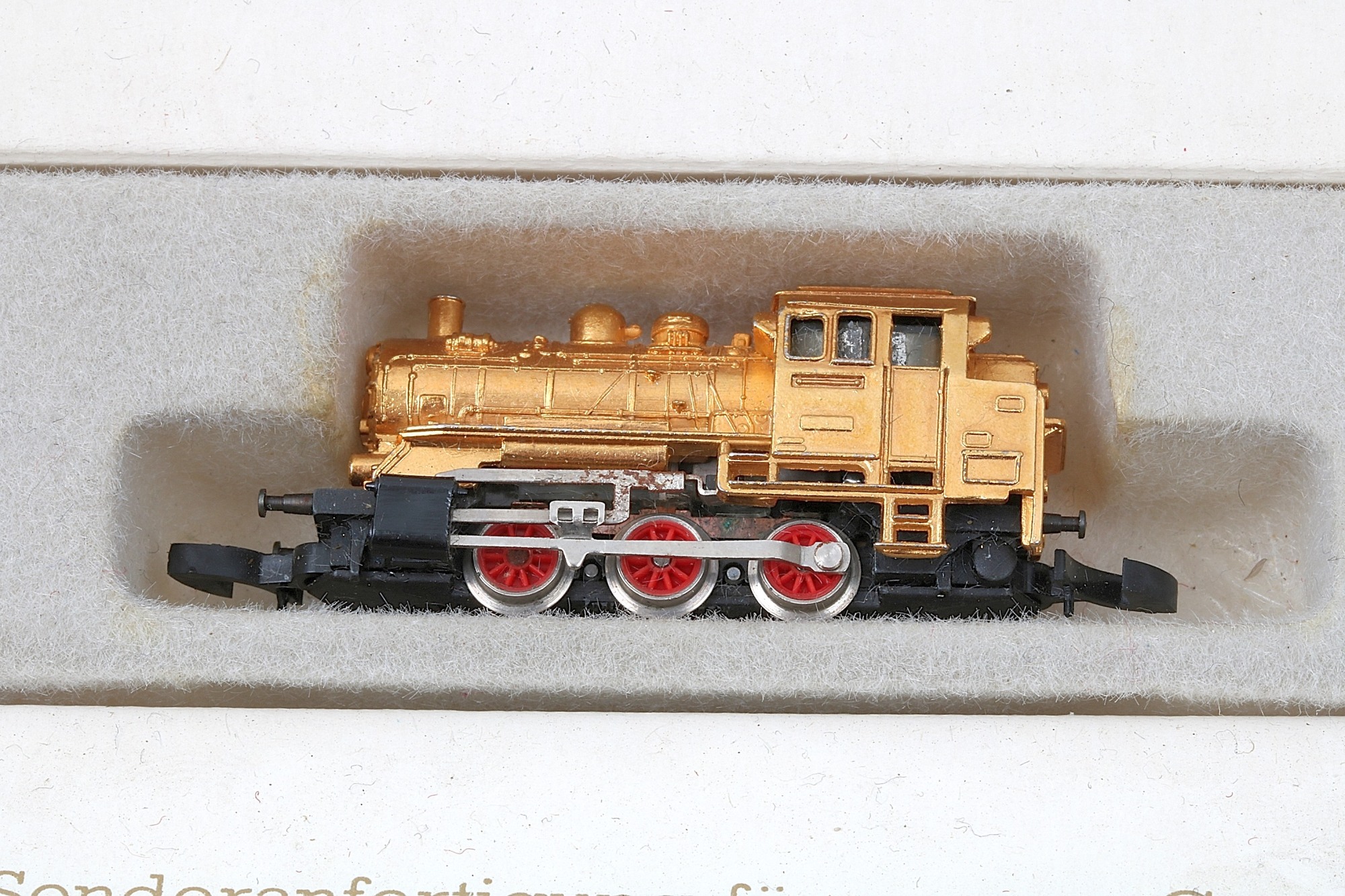 4 JUBILEUMSLOK MÄRKLIN 2 MODELL 8800 GULDLOKET FRÅN 1972 I ORIGINAL,KRT. 2 8814 SILVER I ORIGINAL.KRT. - Bild 2