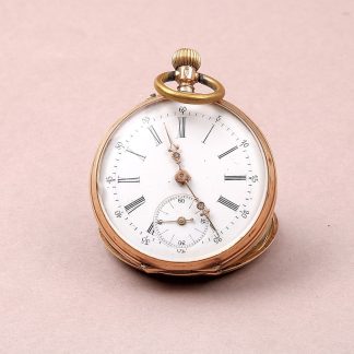 MORMORSUR 34MM. 14K I BOETT. BUCKLOR OCH SKADOR TOTALVIKT