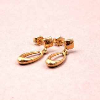 PAR ÖRHÄNGEN L. 2,0CM. TILLV. GULDFYND