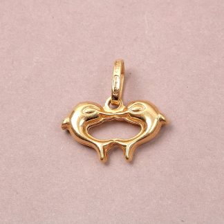 HÄNGE DELFINER. L.1,6CM
