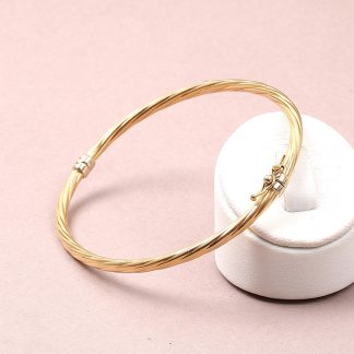 ARMRING ÖPPNINGSBAR ø6CM. TILLV. GULDFYND