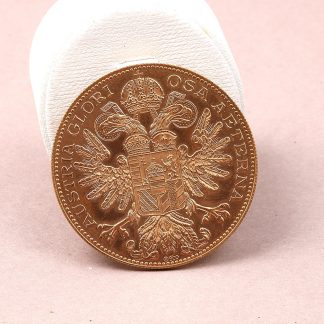 MEDALJ ÖSTERRIKE-UNGERN "GLORIOSA AETERNA" 90% GULD