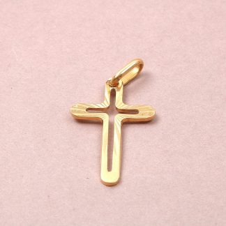 HÄNGE KORS L. 2,9CM. SVENSKTILLVERKAD