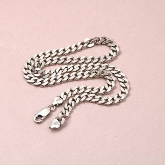 HALSKEDJA PANSAR TILLV. GULDFYND. 48CM B.7MM