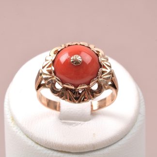 RING MED STEN, 17, 5 MM, TOT.VIKT