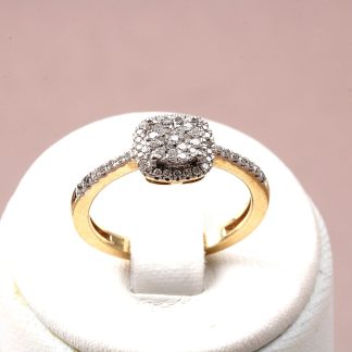 RING MED DIAMANTER, 16 MM, GULDFYND KVITTO 2021-01-08 REK NYPRIS DÅ 8998KR KÖPT PÅ KAMPANJ 6498KR
