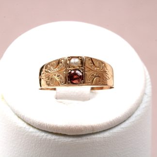 RING MED PÄRLA 16 MM