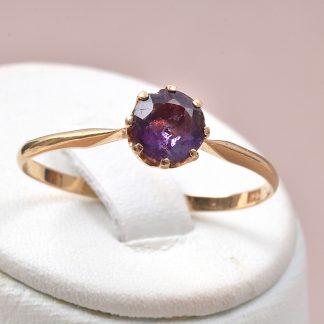 RING MED LILA STEN 20,25 MM