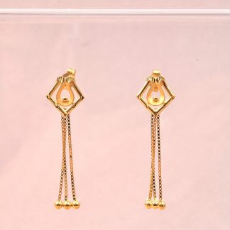 PAR ÖRHÄNGEN, L 4 CM