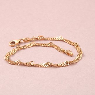 ARMLÄNK SINGAPORE, L 18 CM B 3 MM