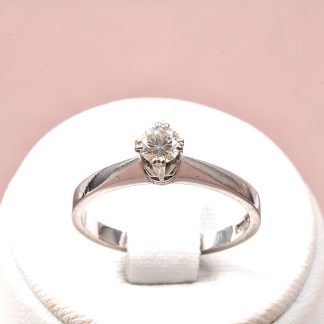 RING VG M DIAMANT 0,24CT , TILLV. ÖRN I GÖTEBORG, 1972, 16,5 MM