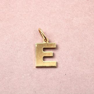 HÄNGE BOKSTAVEN E, TILLV. ITALIEN, L 1,7 CM