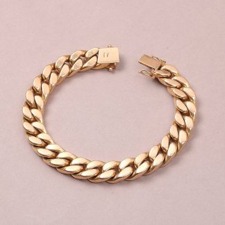 ARMLÄNK PANSAR IHÅLIG, L 20 CM B 1 CM. NÅGOT BUCKLIG