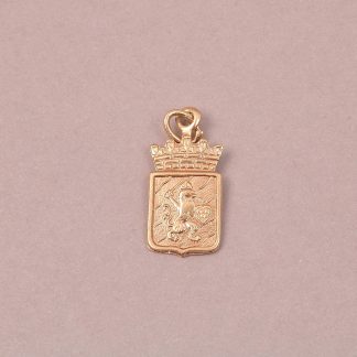 HÄNGE LEJON PÅ SKÖLD, SYMBOL FÖR GÖTEBORGS STAD, L 1,8 CM