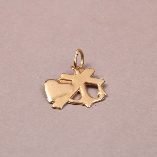 HÄNGE TRO HOPP OCH KÄRLEK, L 1,8 CM