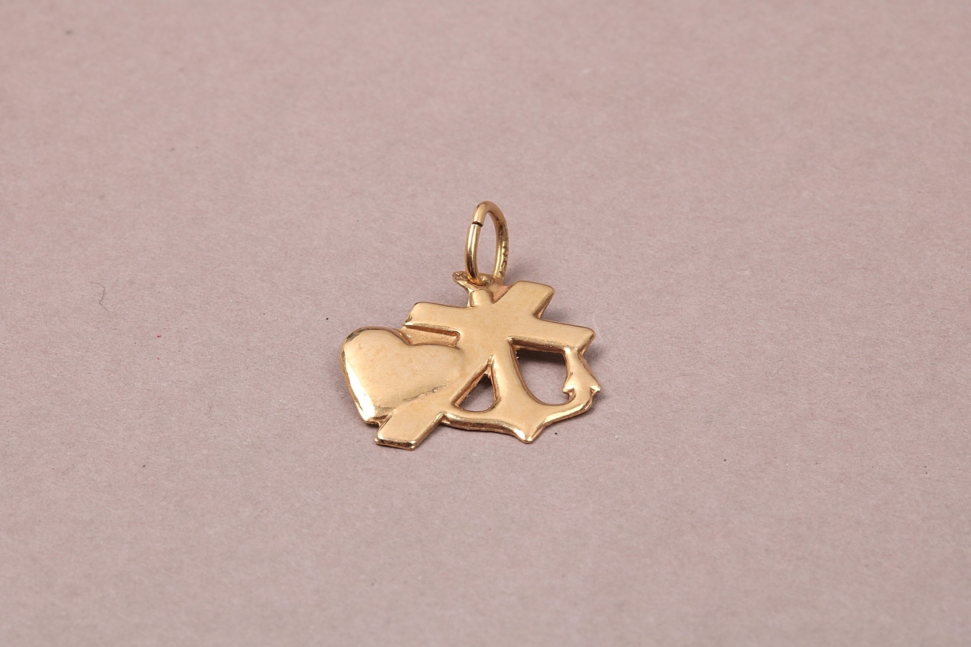 HÄNGE TRO HOPP OCH KÄRLEK, L 1,8 CM