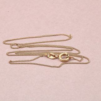 HALSKEDJA PANSAR , L 42,5 CM B 1 MM