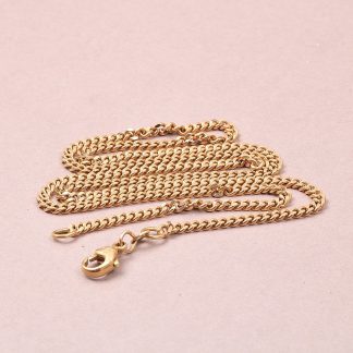 HALSKEDJA PANSAR L 52 CM B 3 MM. TILLV. BALESTRA