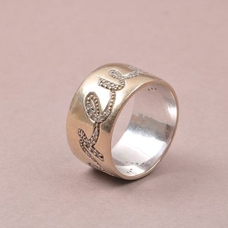 RING MED DIAMANTER 0,20CT, FOREVER 17 MM, TILLV. GULDFYND. BRUKSSLITAGE