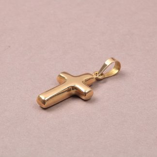 HÄNGE KORS TILLV. GULDFYND 2 CM