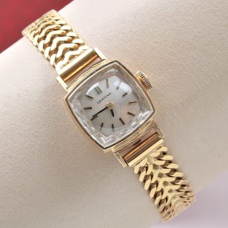 DAMUR CERTINA 18K I UR OCH LÄNK TOT. VIKT 24,3G