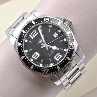 HERRUR LONGINES HYDRO CONQUEST AUTOMAT, 41MM REF L36424566 CERT 2016 ORIGINAL INNER OCH YTTERLÅDA