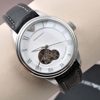 HERRUR EMPORIO ARMANI AUTOMAT 39MM. MODELL AR-4618. ORIGINAL INNER OCH YTTERLÅDA