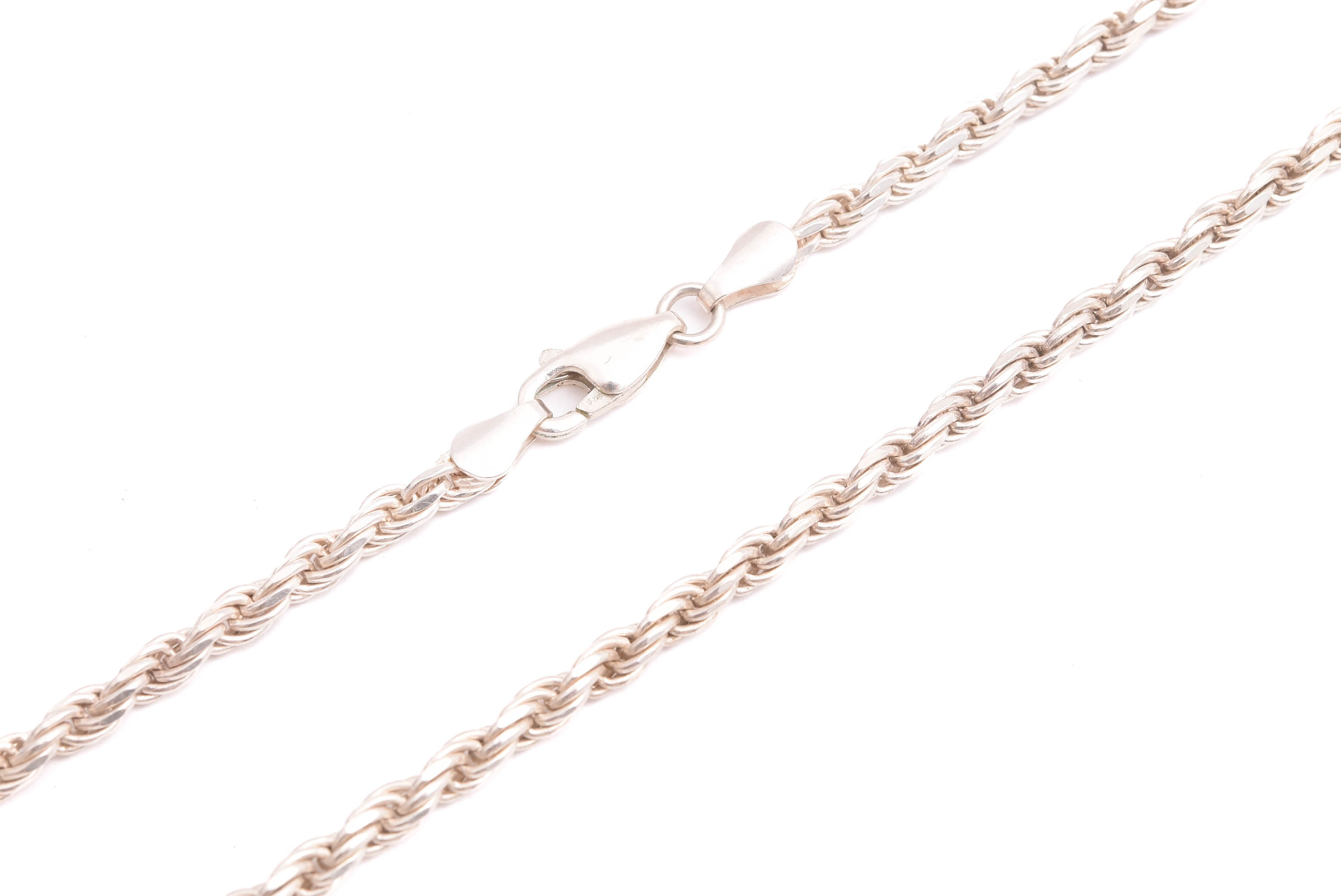HALSKEDJA SILVER CORDELL 60CM, BREDD: 3,3MM