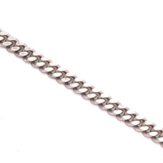 ARMLÄNK SILVER PANSAR 21CM, BREDD: 4,2MM, TILLV. BALESTRA, ITALIEN