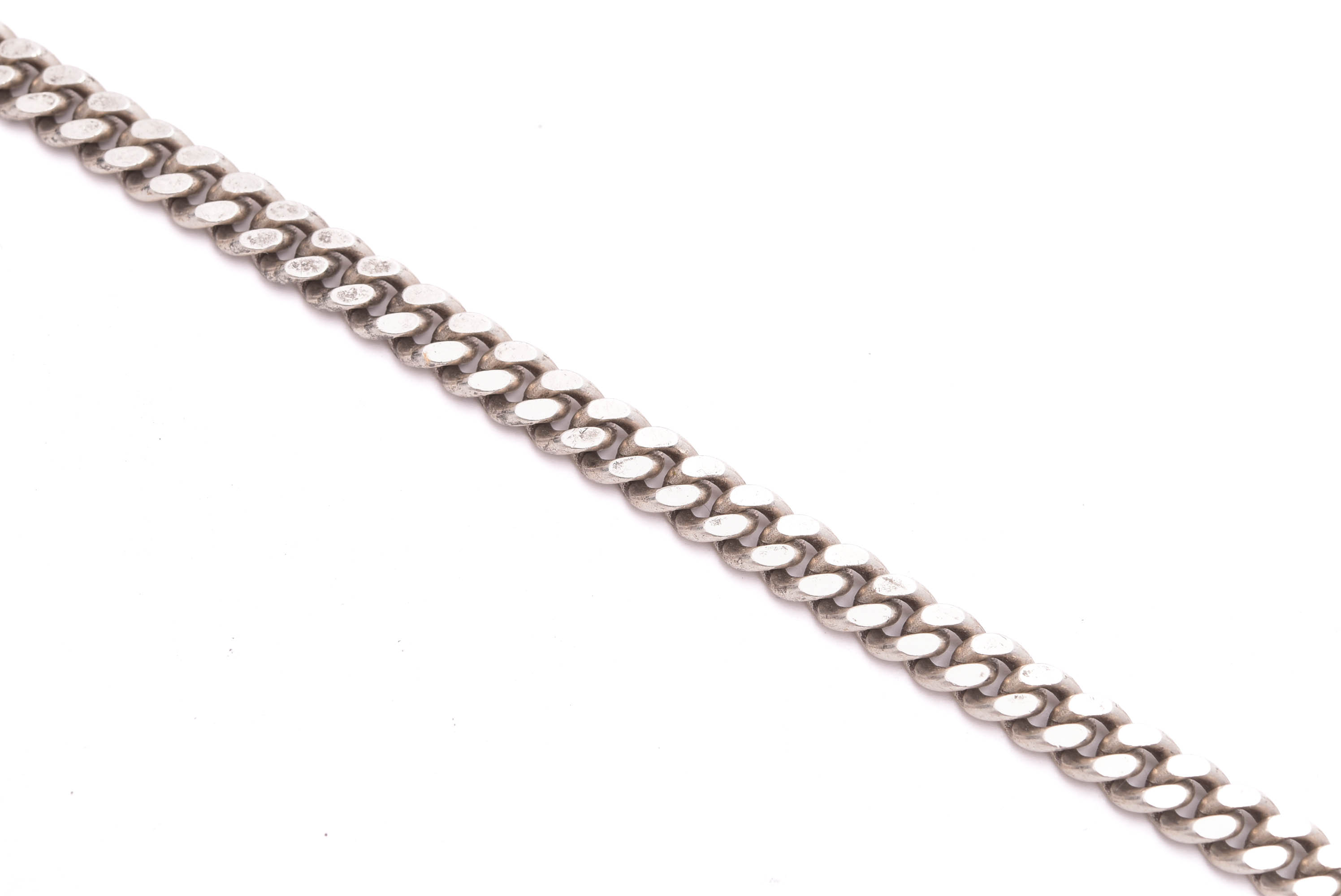 ARMLÄNK SILVER PANSAR 21CM, BREDD: 4,2MM, TILLV. BALESTRA, ITALIEN