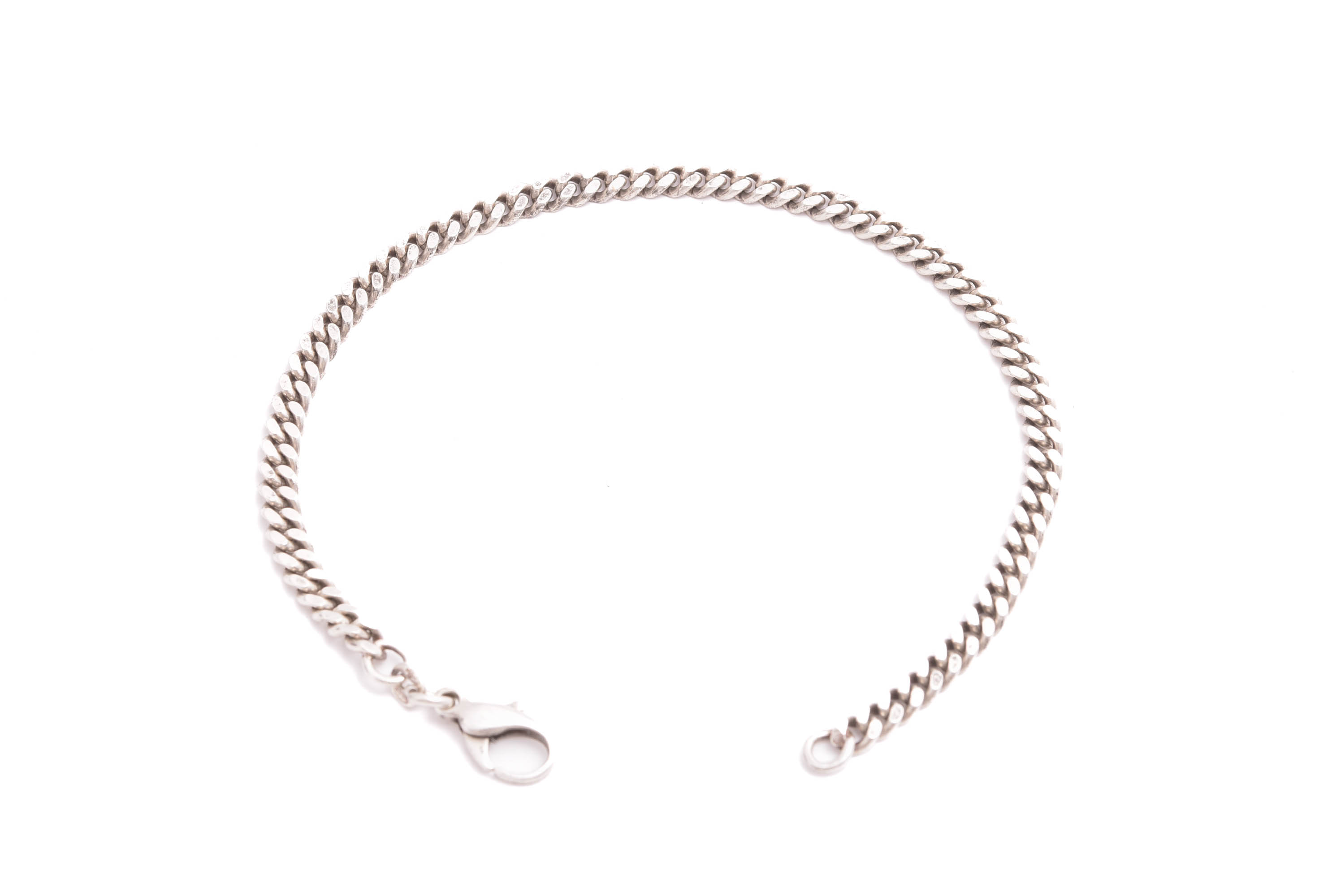 ARMLÄNK SILVER PANSAR 21CM, BREDD: 4,2MM, TILLV. BALESTRA, ITALIEN - Bild 2