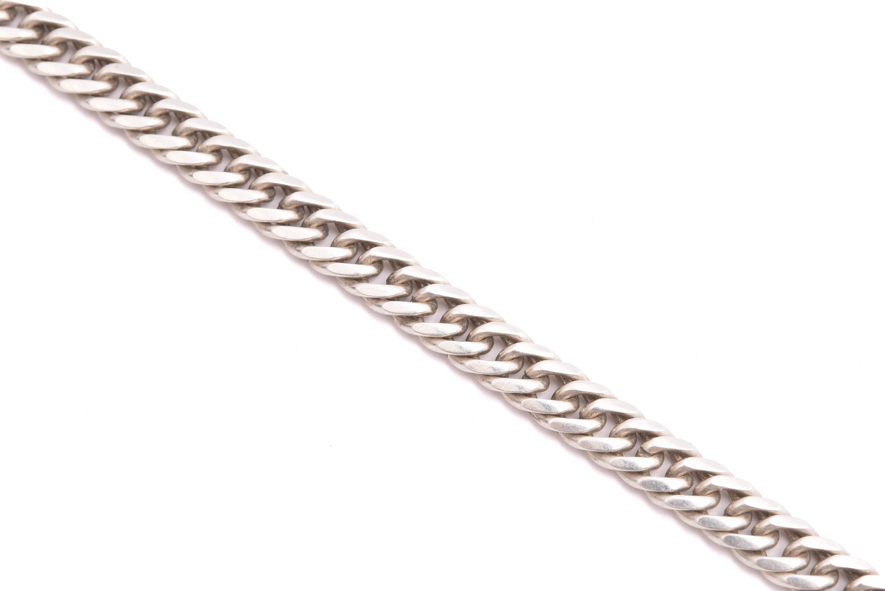 ARMLÄNK SILVER PANSAR 20CM, BREDD: 4,9MM, SVENSK IMPORT-STÄMPEL