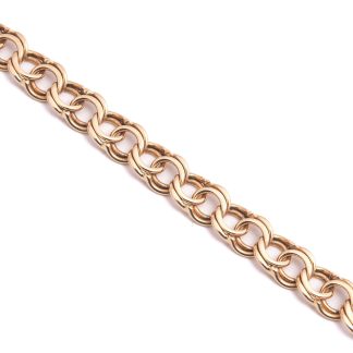 ARMLÄNK BISM 17,5CM, BREDD: 6,2MM, TILLV. GULDFYND, REK. NYPRIS: CA 34000:-