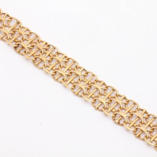 ARMBAND X-LÄNK MED STAV 19CM, BREDD: 8MM - TILLV. JO'ANS 1973