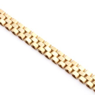 ARMBAND KLOCKLÄNK 18,5CM, BREDD: 6MM
