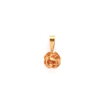 HÄNGE ROS 12x6MM - TILLV. GULDFYND