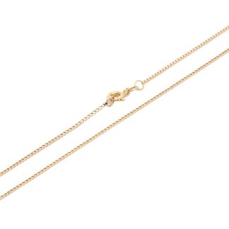 HALSKEDJA PANSAR 49,5CM, BREDD: 1MM