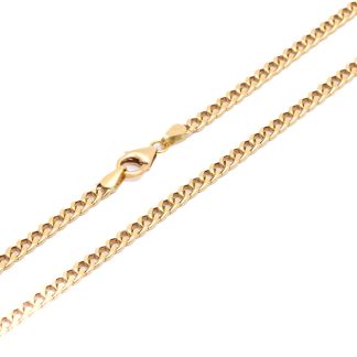 HALSKEDJA PANSAR 50CM, BREDD: 3MM - TILLV. GULDFYNDGRUPPEN