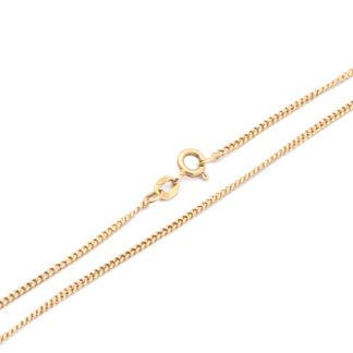 HALSKEDJA PANSAR 44CM, BREDD: 1,3MM - TILLV. BALESTRA