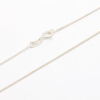HALSKEDJA SILVER PANSAR 42CM, BREDD: 1MM