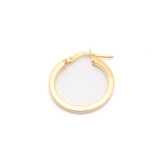 ETT UDDA ÖRHÄNGE " HOOP " RING ø 19,5MM - TILLV. GULDFYNDGRUPPEN